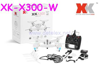 XK-X300-W 8CH 6-axis RC Quadcopter with WIFI FPV, 90 degree Camera set - Click Image to Close